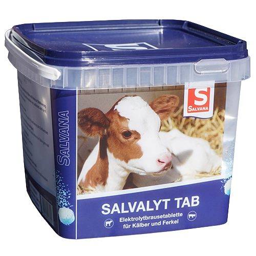 SALVALYT TAB bei Durchfall von Kalb und Ferkel