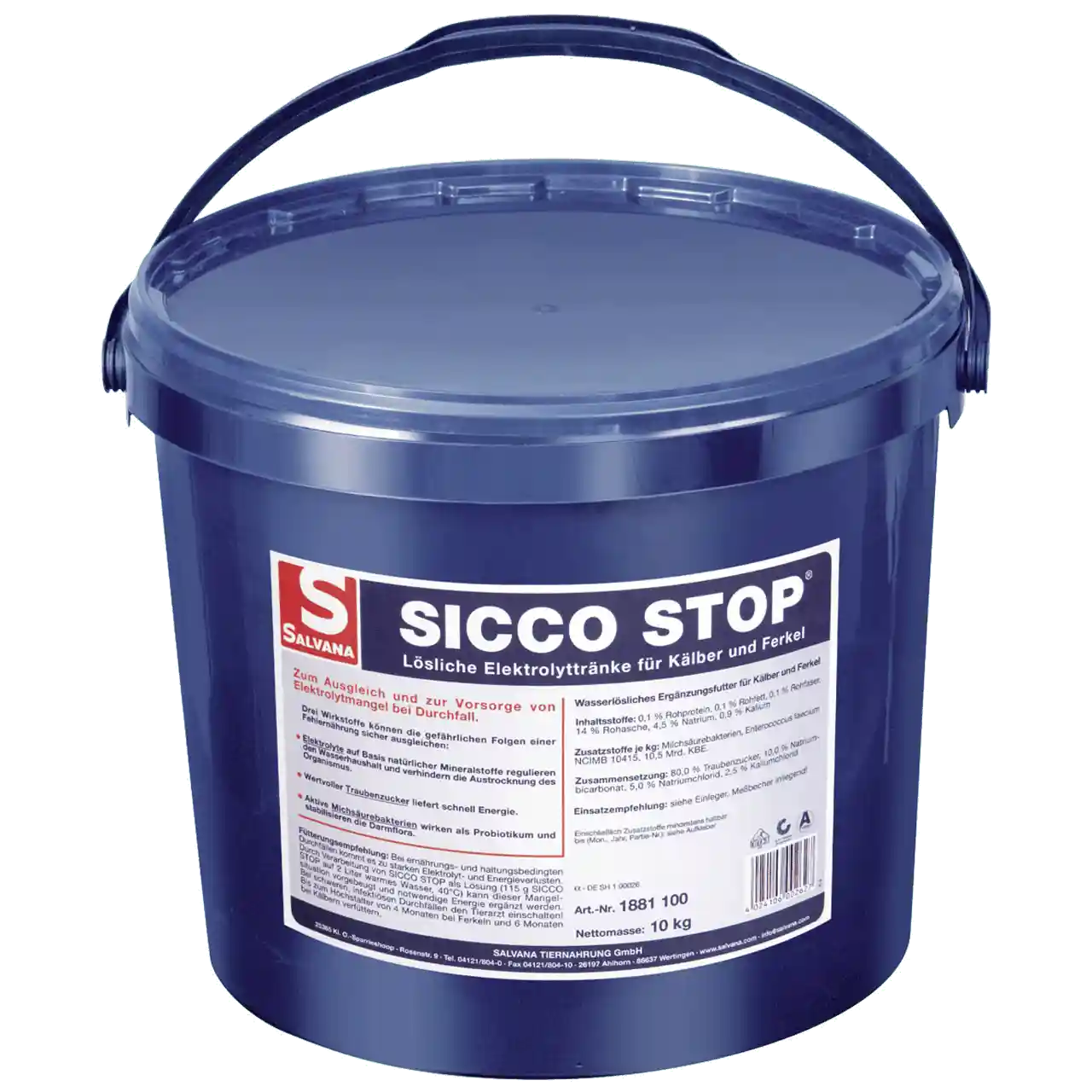 sicco-stop-kalb-ferkel-elektrolyte-wasserhaushalt-fenchel-anis-salvana-tränke