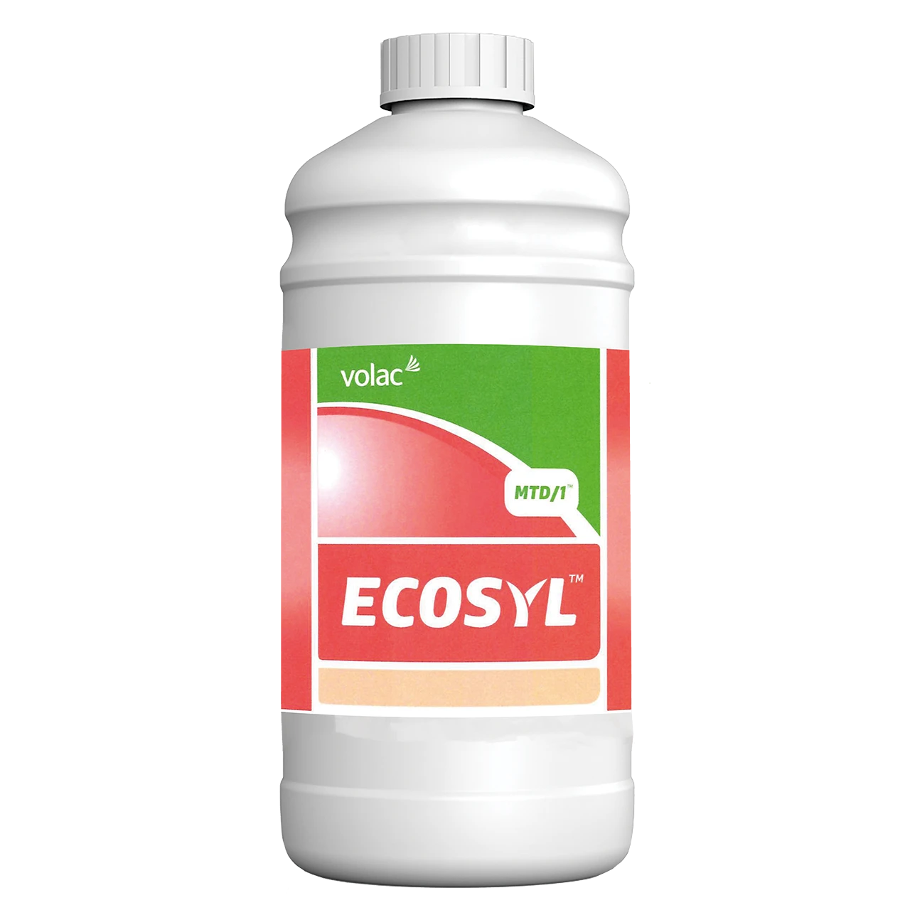 flasche mit siliermittel ecosyl, milchsaeurebakterien mit hoher impfdichte fuer optimale vergaerung und passenden phwert in der silage